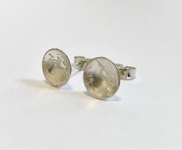 Hannah Souter, Tiny Etch Studs, 2025