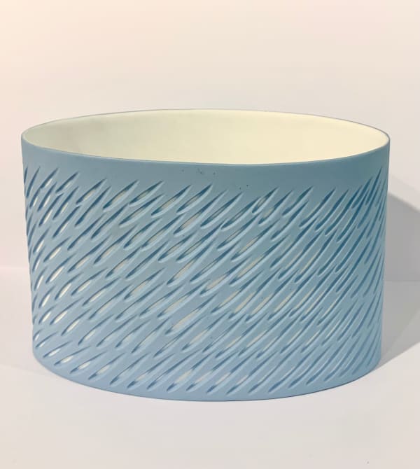 Sasha Wardell, Lavender/ Blue Oval 'Shoal' Vessel , 2025