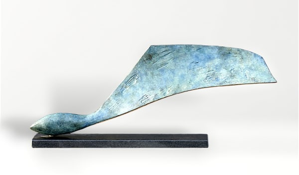 Margaret Lovell D.Litt. Hon FRBS RWA Kaimos Creature, 2007 Patinated bronze on a granite base. Signed and stamped with the edition number. H 24 x W 64 cm. Edition 4/4
