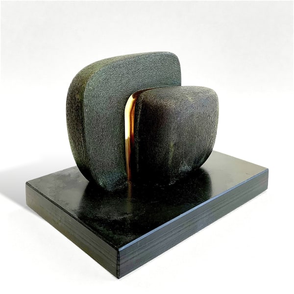 Tommy Rowe Gannel, 2025 Bronze, part-polished/patinated, on slate base. Signed, titled and dated 2025 on base, number 2 from the edition of 9. H 11 x wW 15 x D 18 cm.
