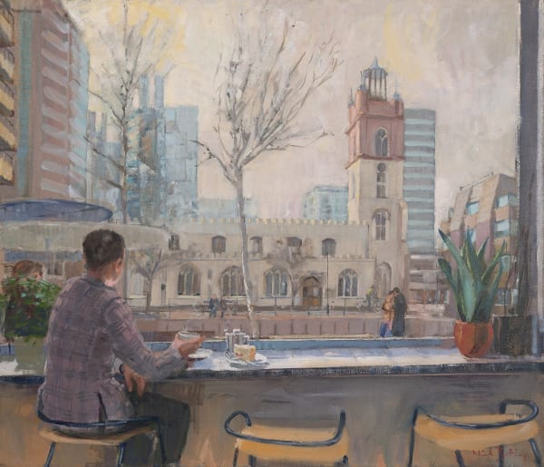 Nick Botting, 7. Winter colours, the tea drinker, 2025