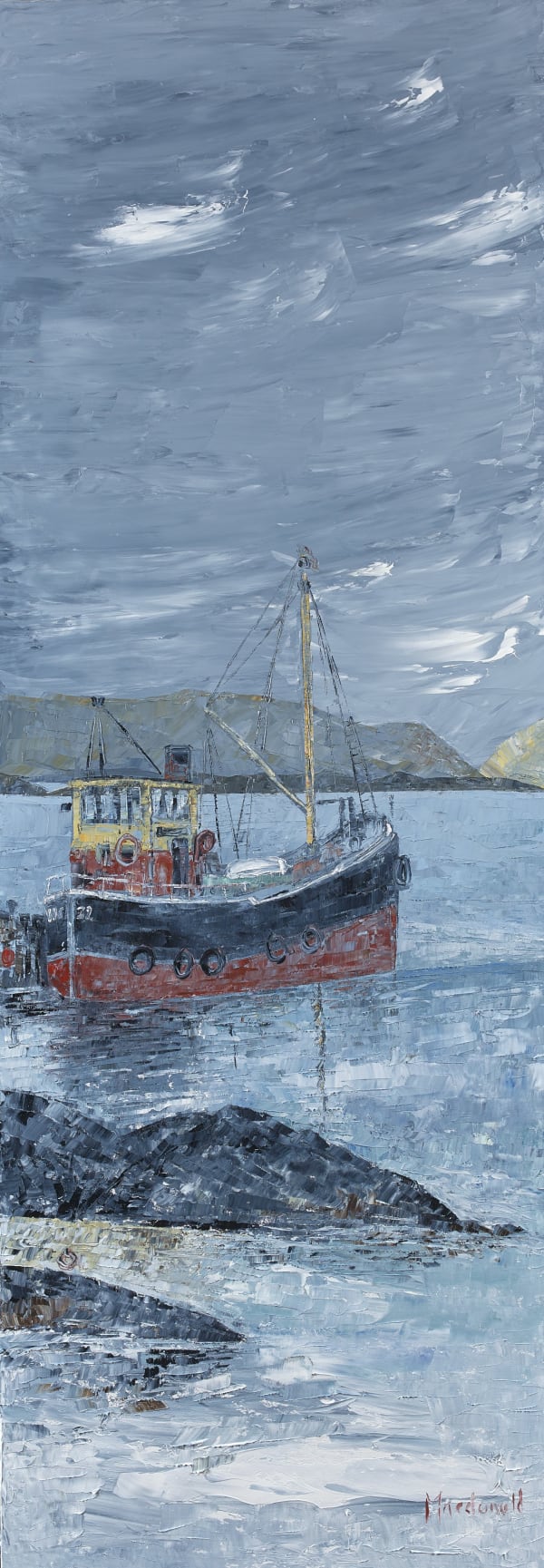 Frances Macdonald, 7. Vic 32 at John's Jetty, a Little Bit of Sun on the Gulf of the Corryvrekan