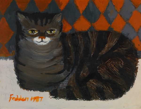 Tabby Cat, 1987 Mary Fedden