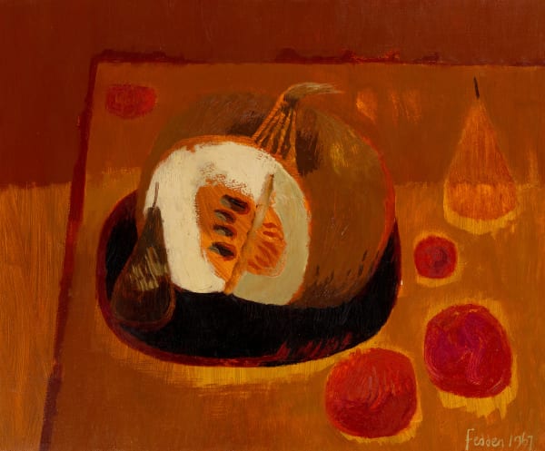 Cut melon, 1967 Mary Fedden
