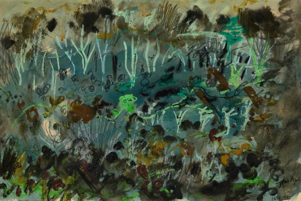 Wooded Bank, Gwaun Valley, 1975 John Piper