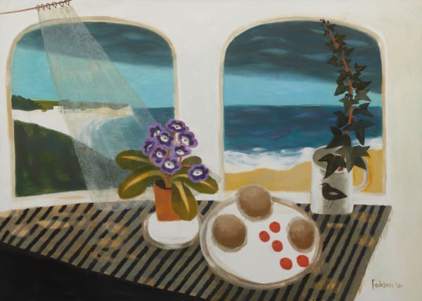 The net curtain, 2001 Mary Fedden