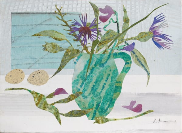 Flowers and Two Quail Eggs, 2022 Marzia Colonna