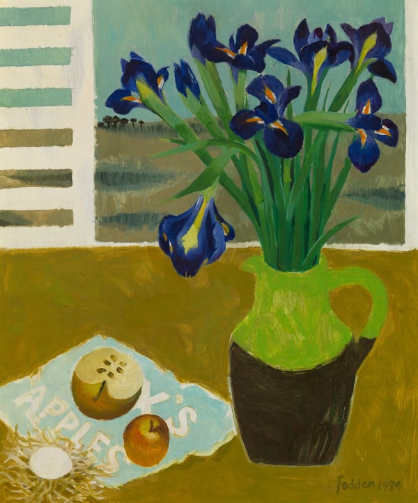 Irises, 1994 Mary Fedden