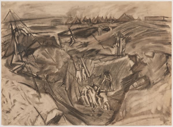 David Bomberg, Quarrying, c.1925