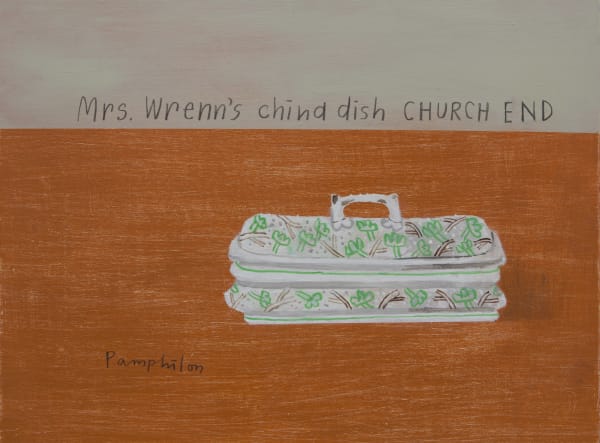 Mrs. Wrenn's China Dish, Church End Elaine Pamphilon