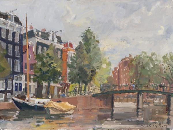 Nick Botting, 43. September morning, Prinsengracht, Amsterdam