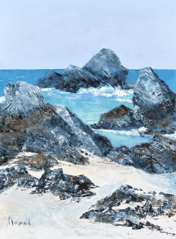 Frances Macdonald, 12. Azure Shallows, Iona, 2025