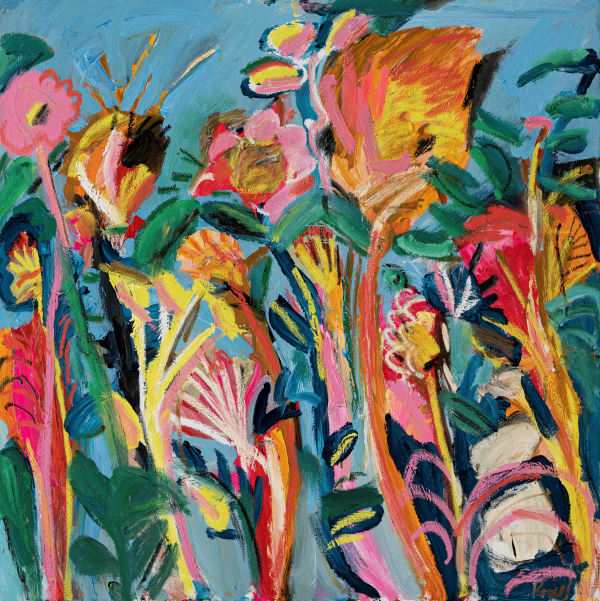 Flowers By The White Washed Cottage Emily Powell