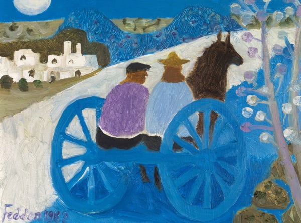 The Cart, 1988 Mary Fedden