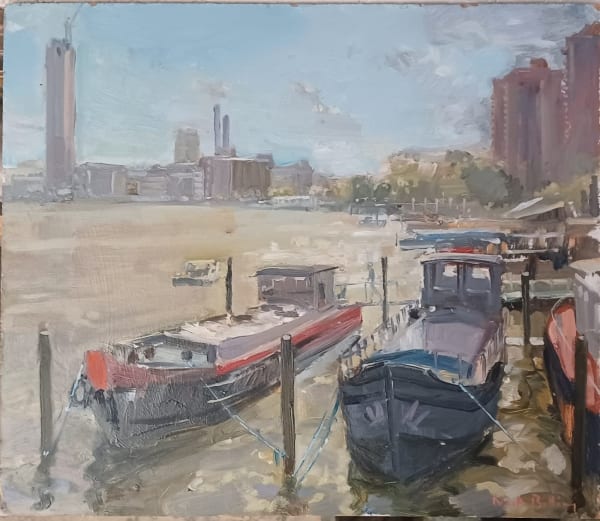 The River at Chelsea Waterfront Nick Botting