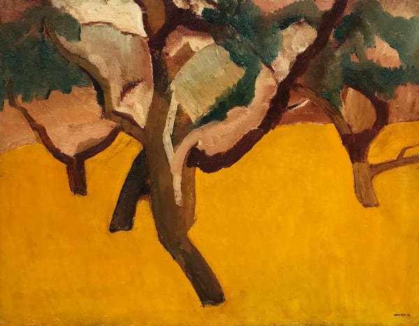 Dennis Creffield, Orchard, Charing Heath, 1954