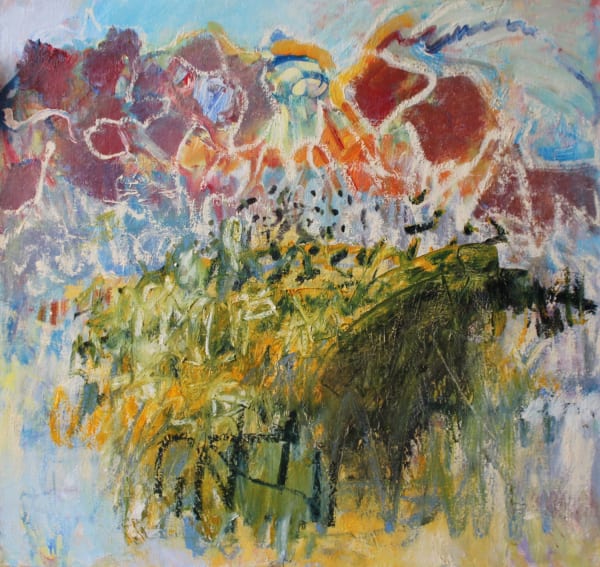 Dennis Creffield, Winter Storm from the Studio, 1985