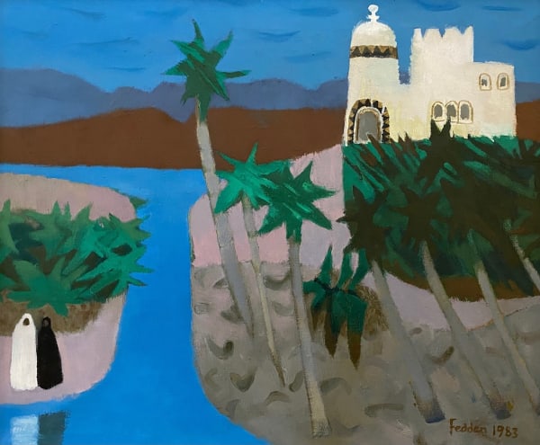 Mary Fedden OBE RA RWA, Kasbah, 1983