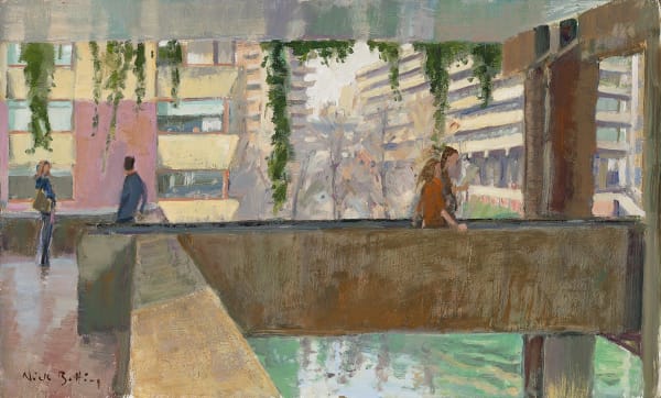 Early spring morning, the bridge, 2025 Nick Botting