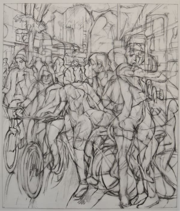 The Flaneurs of Broadway, 2019 Clive Head