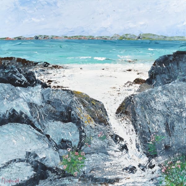 Frances Macdonald, 4. Fionnphort across the Sound of Iona, 2025