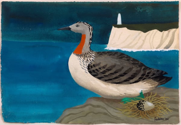 Red Throated Diver, 2001 Mary Fedden