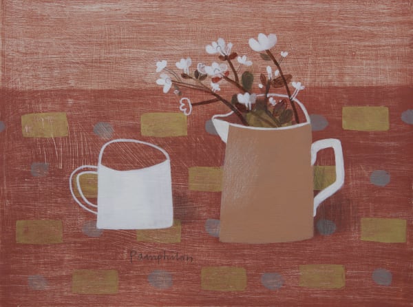 Kay's Pink Studio Jug Elaine Pamphilon