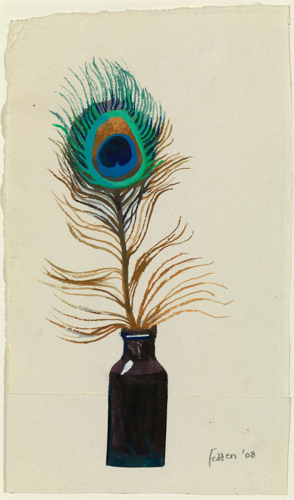 Peacock feather, 2008 Mary Fedden