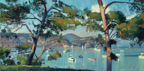 Through the Trees, Cap Ferrat II, 2022 Paul Rafferty