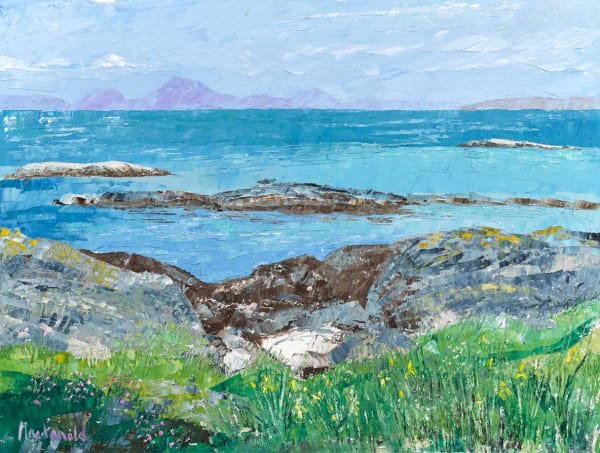 Frances Macdonald, 9. Early Irises & First Seal, Ronachan, 2025