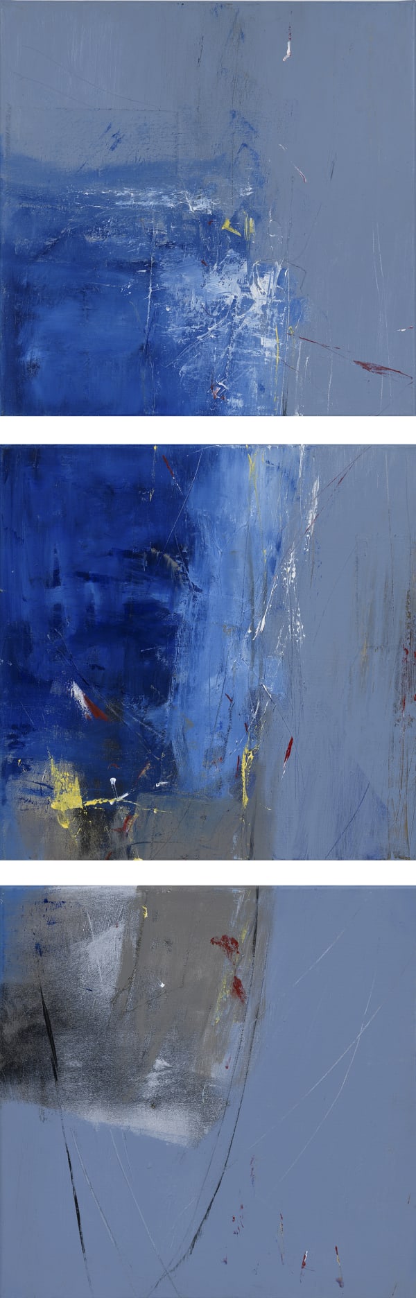Vertical Coast (Triptych), 2020 Martyn Brewster