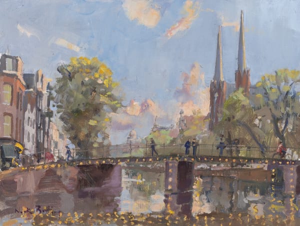 Nick Botting, 40. Autumn afternoon, Singel, Amsterdam