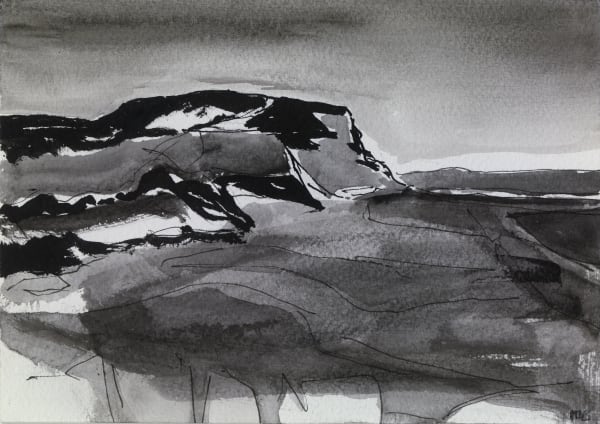 Coastal Drawing No.126, Headland, 2017 Martyn Brewster