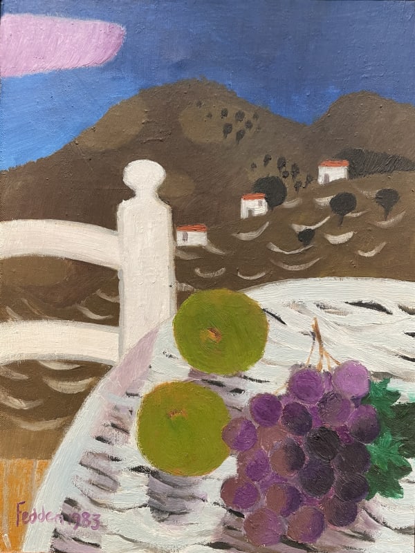 Mary Fedden, The White Chair, 1983