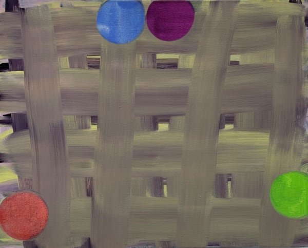 Mali Morris, Lattice-Pale, 2008