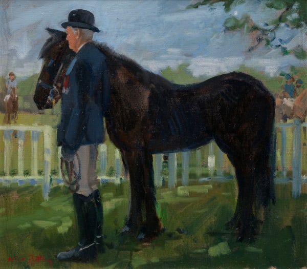 Nick Botting, Emma, HM Queen Elizabeth II's riding pony, on her last public appearance