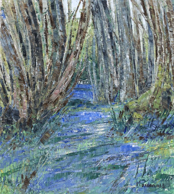 Frances Macdonald, 22. Pathway Through the Bluebells, Poltalloch