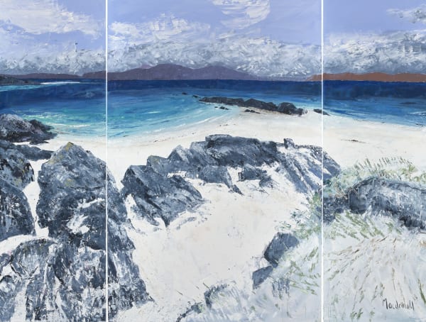 Triptych, the North End of Iona Frances Macdonald