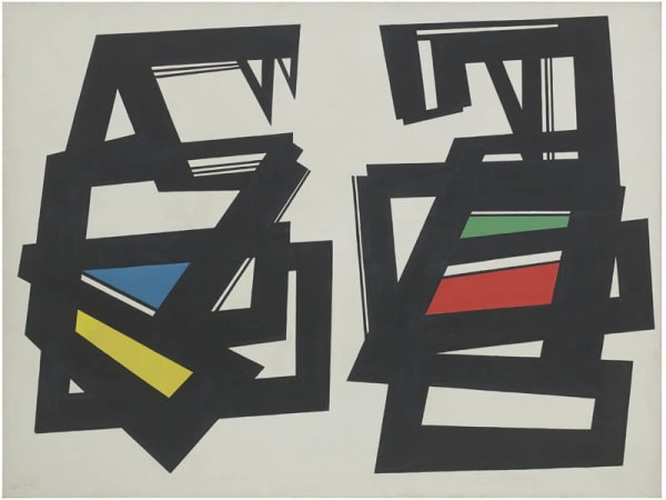 Merlyn Evans, Conflict No.3, 1958