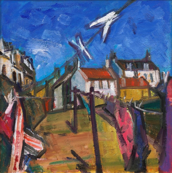 Washday, Cellardyke, Fife Archie Forrest