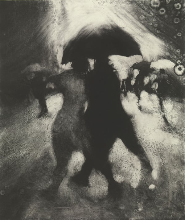 Bill Jacklin, The Red Umbrella, 2007