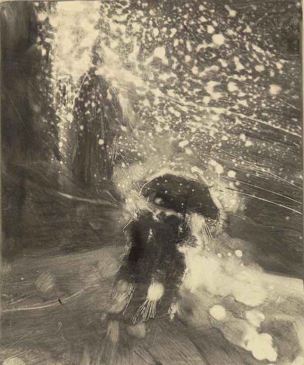 Bill Jacklin, Crossing Time Square, 2009