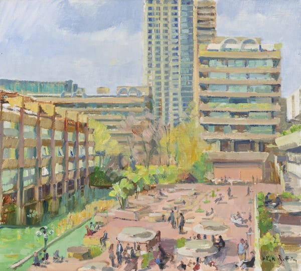 Spring sunshine, the Barbican Nick Botting