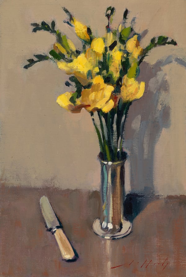 Yellow Freesias, 2022 Paul Rafferty