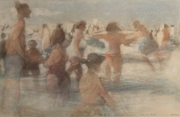 Bill Jacklin, Into the sea II, 2009