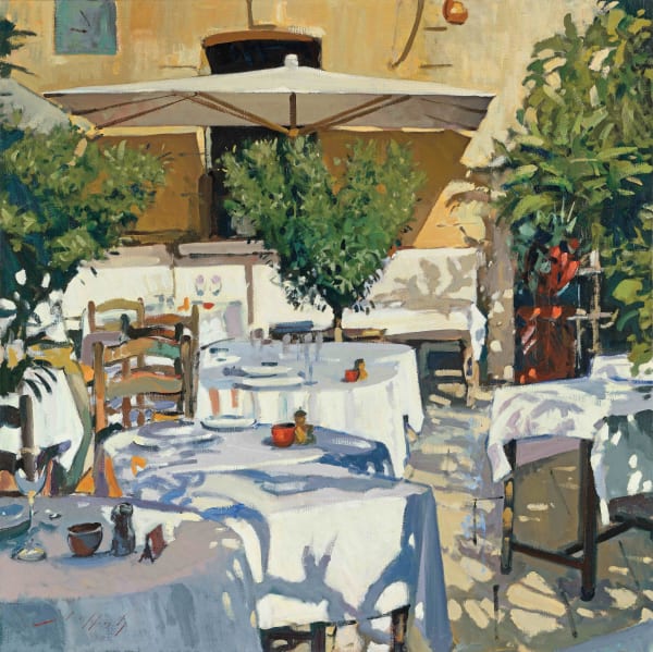 Colombe d'Or Terrace, 2022 Paul Rafferty