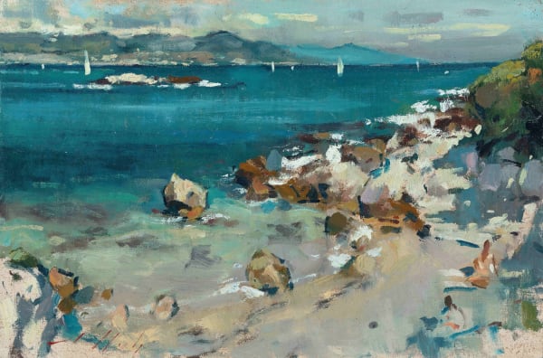 Point Bacon, Cap d'Antibes, 2022 Paul Rafferty