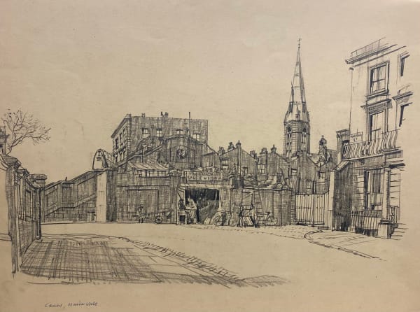 Roland Collins, Canal, Maida Vale from Formosa Street