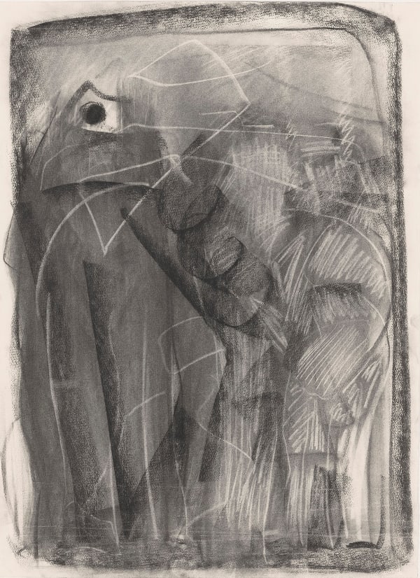 Dennis Creffield, Landscape (study after William Blake’s Jerusalem), circa 1992