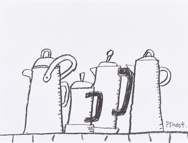 Coffee Pots, 2022 Archie Forrest